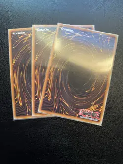 Yugioh! 3x Jurrac Astero BLMM-EN018. 1st . Edition. Secret Rare. Near Mint. - Image 2
