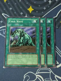 3x Cold Wave - PSV-062 - Common (NM) - Yugioh Playset - Image 1