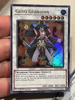 2x Goyo Guardian Yu-Gi-Oh BLAR-EN057 Ultra Rare 1st - Image 1