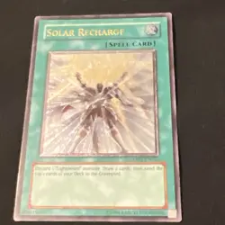 Yu-Gi-Oh! Solar Recharge LODT-EN052 Ultimate Rare - Image 1