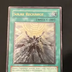 Yu-Gi-Oh! Solar Recharge LODT-EN052 Ultimate Rare - Image 2