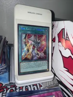 Yugioh The Gaze of Timaeus Secret Rare MZMU-EN013 1st Edition - Image 1