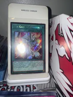 Yugioh The Gaze of Timaeus Secret Rare MZMU-EN013 1st Edition - Image 2