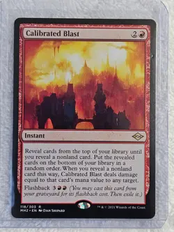 MTG Calibrated Blast #118 Modern Horizons 2 2021 Magic Gathering Card Rare NM - Image 4