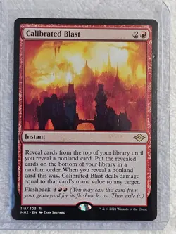MTG Calibrated Blast #118 Modern Horizons 2 2021 Magic Gathering Card Rare NM - Image 5