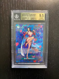 One Piece TCG English Boa Hancock SP OP07-051 Emperors In The New World BGS 9.5 - Image 1