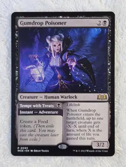 MTG Gumdrop Poisoner #93 Wilds of Eldraine Magic Gathering Rare NM - Image 2
