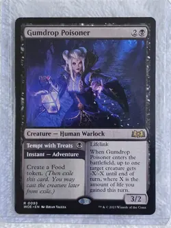 MTG Gumdrop Poisoner #93 Wilds of Eldraine Magic Gathering Rare NM - Image 4