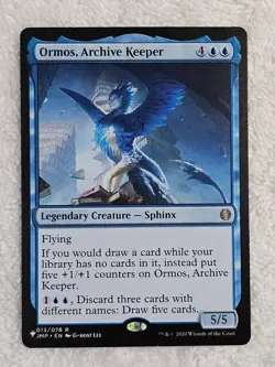 MTG Ormos, Archive Keeper #13 The List - Jump Start Magic Gathering Card Rare NM - Image 1