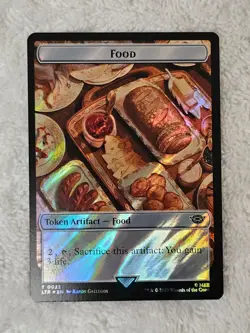 MTG Human Soldie Food 15/22 Double-Sided Token Surge Foil Lord of the Rings T NM - Image 4