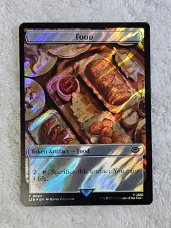 MTG Human Soldie Food 15/22 Double-Sided Token Surge Foil Lord of the Rings T NM - Image 5