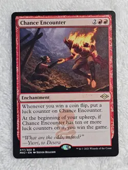 MTG Chance Encounter #277 Modern Horizons 2 2021 Magic Gathering Card Rare NM - Image 1