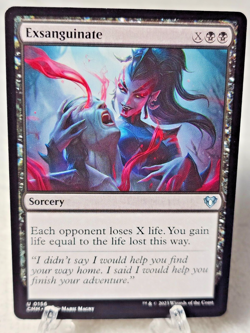 MTG Elemental (026) Construct (042) Double-sided Commander Masters Card T NM - Image 1