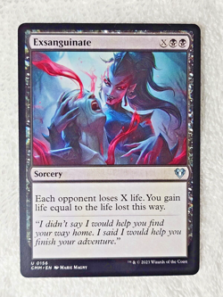 MTG Elemental (026) Construct (042) Double-sided Commander Masters Card T NM - Image 2