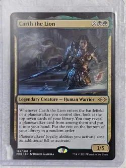 MTG Carth the Lion #189 Modern Horizons 2 2021 Magic Card Rare NM - Image 5