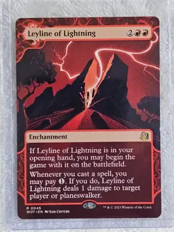 MTG Leyline of Lightning - Wilds of Eldraine (WOE) #45 Magic Card Rare NM - Image 4