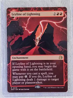 MTG Leyline of Lightning - Wilds of Eldraine (WOE) #45 Magic Card Rare NM - Image 5