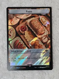MTG Human Soldie Food 14/22 Double-Sided Token Surge Foil Lord of the Rings T NM - Image 4