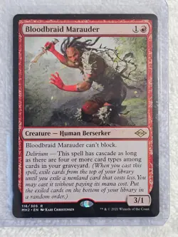MTG Bloodbraid Marauder #116 Modern Horizons 2 2021 Magic Gathering Card Rare NM - Image 4