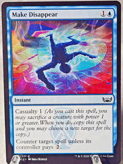 MTG Make Disappear #49 Streets of New Capenna Magic Gathering Card NM - Image 1