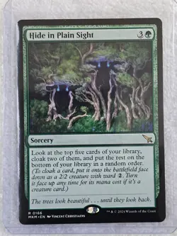 MTG Hide in Plain Sight #166 Murders at Karlov Manor Magic Card Rare NM - Image 4