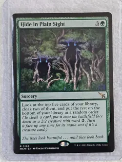 MTG Hide in Plain Sight #166 Murders at Karlov Manor Magic Card Rare NM - Image 5