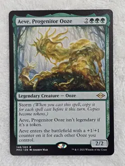 MTG Aeve, Progenitor Ooze #148 Modern Horizons 2 2021 Magic Card Rare NM - Image 1