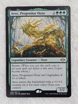MTG Aeve, Progenitor Ooze #148 Modern Horizons 2 2021 Magic Card Rare NM - Image 2