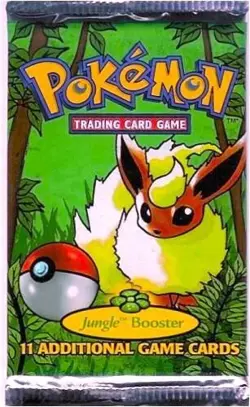 Wizards of the Coast Pokemon Jungle Booster Pack Mystery Pack Chance - Image 1