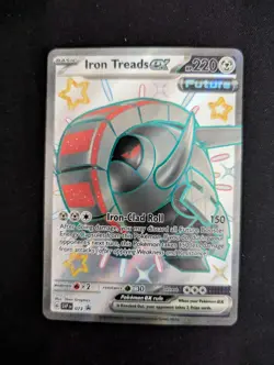 Pokemon TCG Scarlet Violet Promo Iron Treads EX SVP073 - Image 1