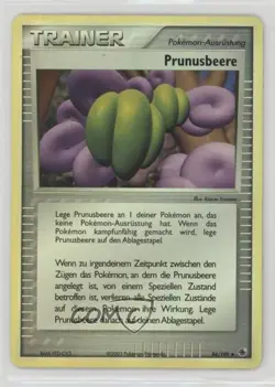 Lum Berry German Pokemon EX Ruby & Sapphire #84 2003 - Image 1