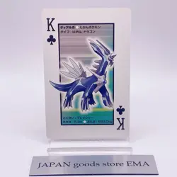 Dialga Pokemon Playing Platinum Card Poker Giratina Nintendo Japanese Vintage - Image 1