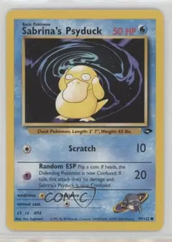 Sabrina's Psyduck Pokemon Gym Challenge #99 2000 - Image 1
