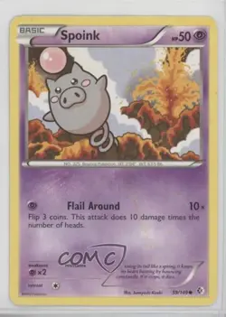 Spoink Pokemon Black & White Boundaries Crossed #59 - Image 1