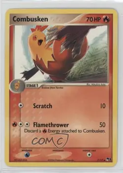 Combusken Pokemon Organized Play Promotional Series 3 #7 2006 - Image 1