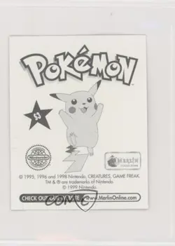 Charmeleon Merlin Pokemon Album Stickers Silver Prism #S3 1999 - Image 2