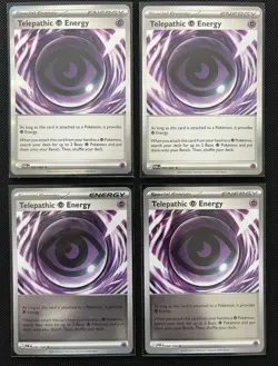 Pokemon TCG POR - Telepathic Energy 088/088 - 4 Card Playset - Image 1