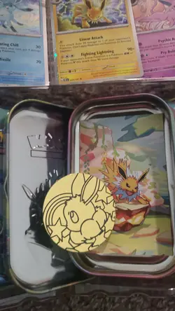 Pokemon Prismatic Evolutions Mini Tins + Costco Promo Cards Set of 8 - Cosmos - Image 2