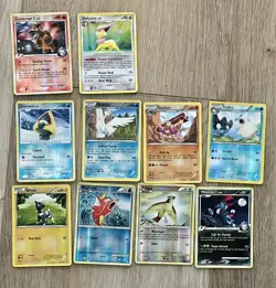 Lot Of 10 Pokemon Holos Diamond & Pearl To Pokemon Platinum Near Mint - Image 1