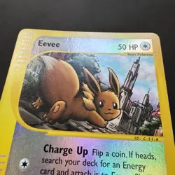Eevee #75/147 Holo Reverse Eng Aquapolis E-Series 2002 - Pokemon Rare Card - Image 3