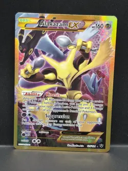 Alakazam EX 125/124 XY Fates Collide 2016 Secret Holo Rare Pokemon Card NM 🔥🔥 - Image 1