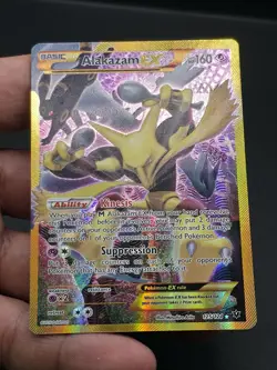 Alakazam EX 125/124 XY Fates Collide 2016 Secret Holo Rare Pokemon Card NM 🔥🔥 - Image 3