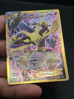 Alakazam EX 125/124 XY Fates Collide 2016 Secret Holo Rare Pokemon Card NM 🔥🔥 - Image 4