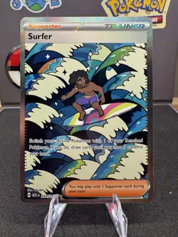 Pokemon TCG Surfer 293/217 Ascended Heroes Card Near Mint / Mint Condition - Image 1