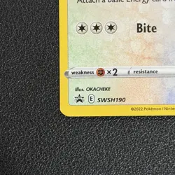 Pokemon TCG Eevee SWSH190 Black Star Promos - NM - Image 5