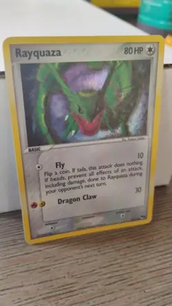 RAYQUAZA Foil Holo POKEMON 2006 Collector Trading Card 3/17 TCG - Image 1