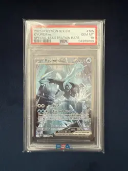 Pokemon TCG Kyurem EX 165 Black Bolt Holo Psa 10 - Image 1