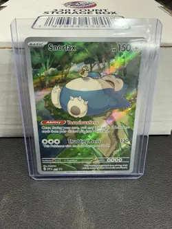 Pokemon 151 TCG Snorlax Promo Card - Image 3