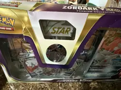 Pokemon TCG: Hisuian Zoroark VSTAR Premium Collection Box W/Evolving New *Damage - Image 3