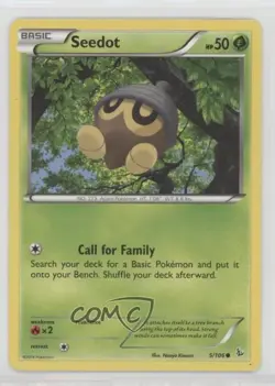 Seedot Pokemon XY Flashfire #5 - Image 1